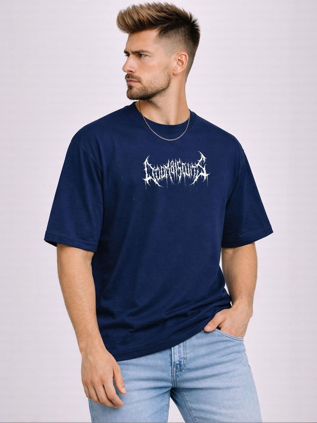 Moda Rapido Men Printed T-shirt