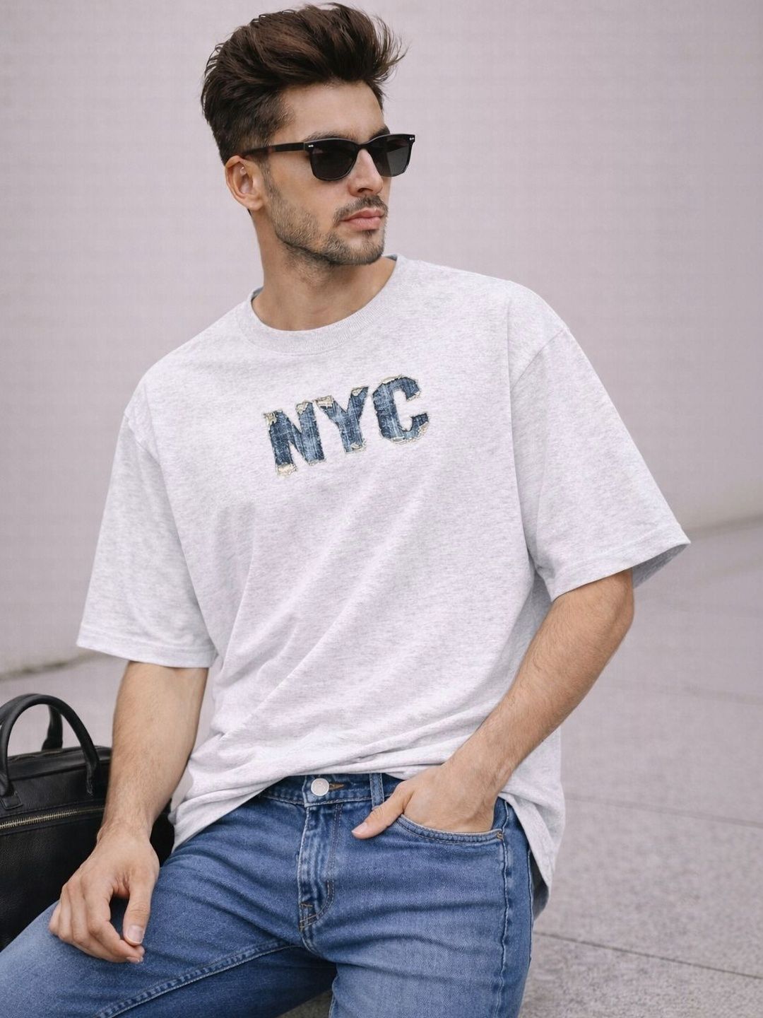 Moda Rapido Men Typography Printed T-shirt