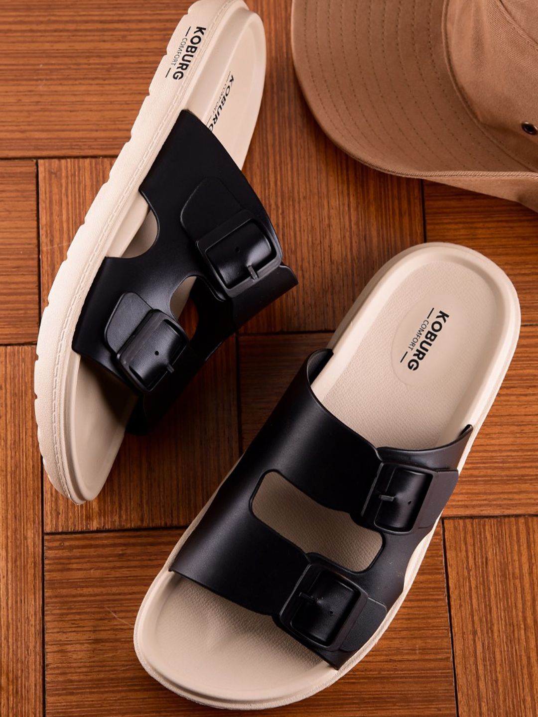 Koburg Classic Men Comfortable Extra Soft Slide Lightweight Eva Slip-on Sandals