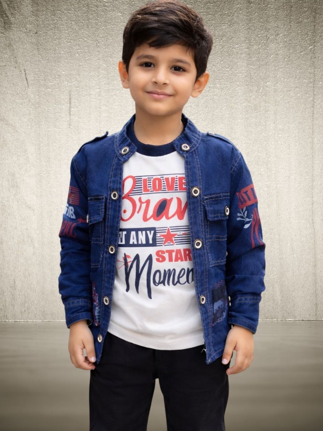 Buy FASHION GRAB Boys Denim Jacket - Jackets for Boys 40039270