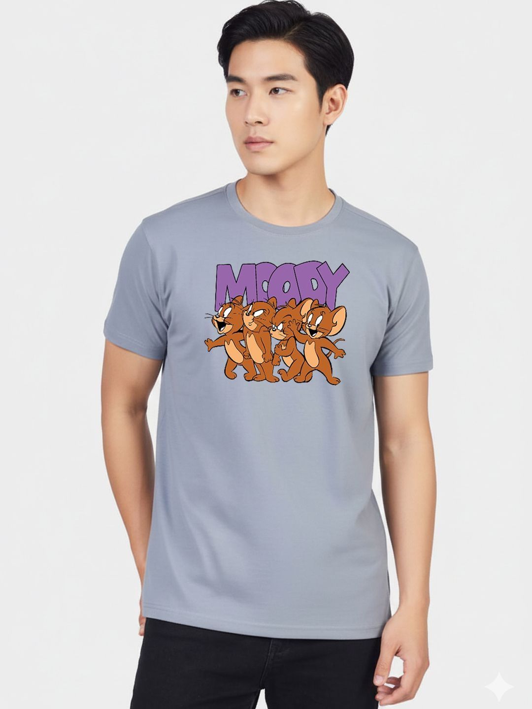 Greylongg Men Printed T-shirt
