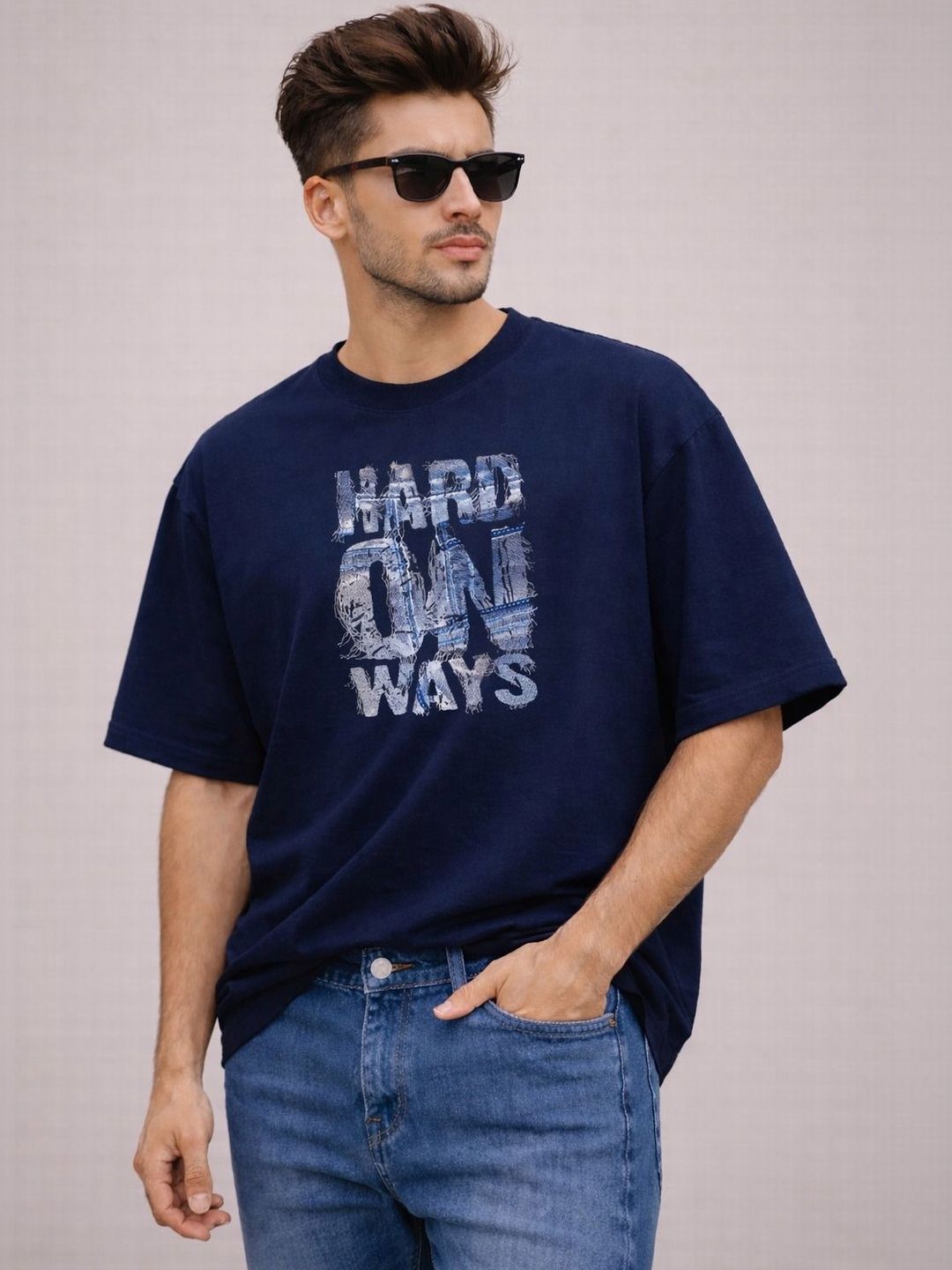 Moda Rapido Men Typography Printed T-shirt