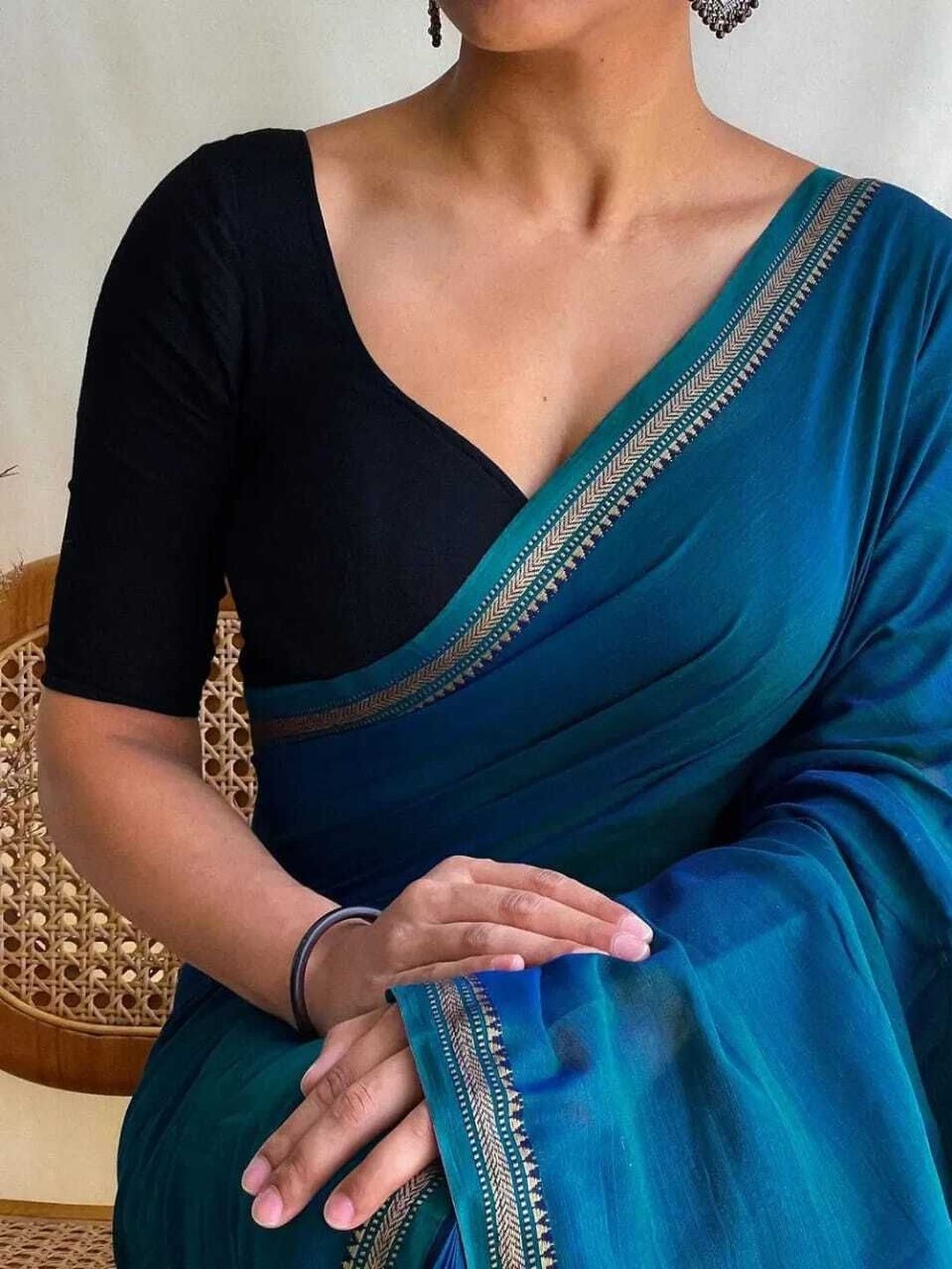 ACHOL Pure Cotton Handloom Saree