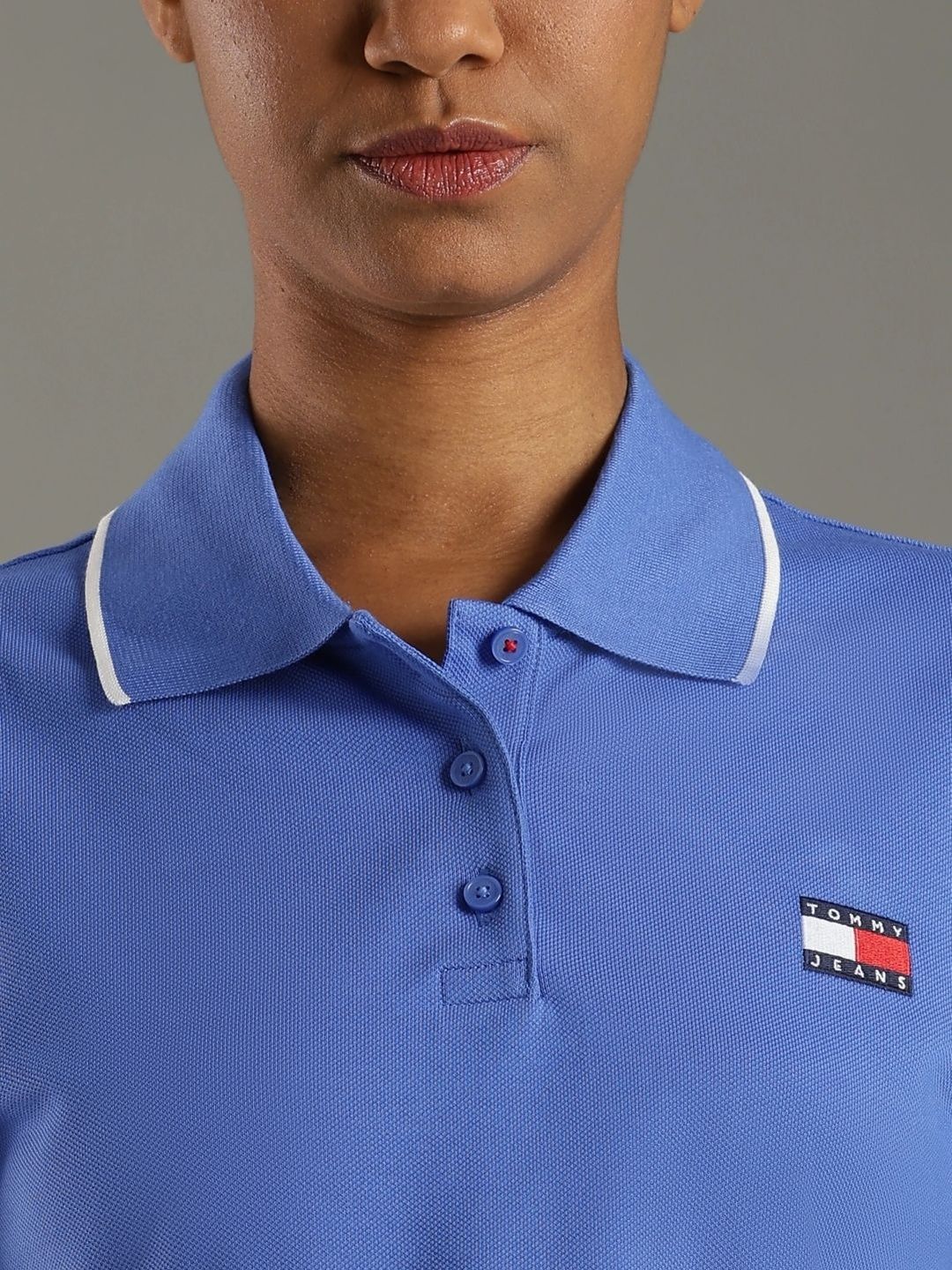 Brand Logo Polo Collar T-shirt