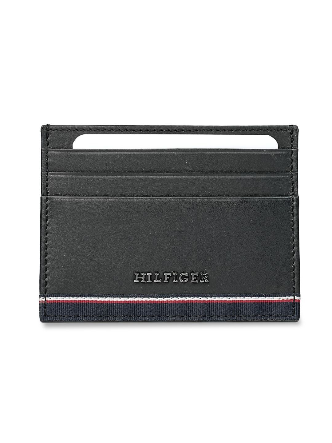 Leather Card Holder Tommy Hilfiger Men Leather Card Holder