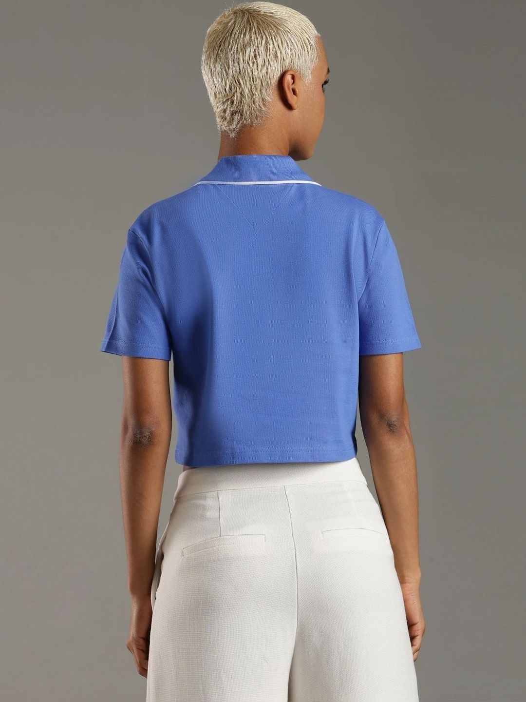 Brand Logo Polo Collar T-shirt