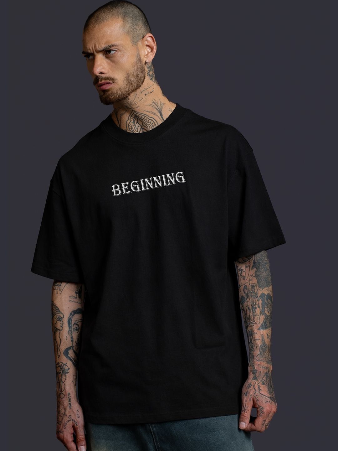 BDSQUARE Men Printed T-shirt