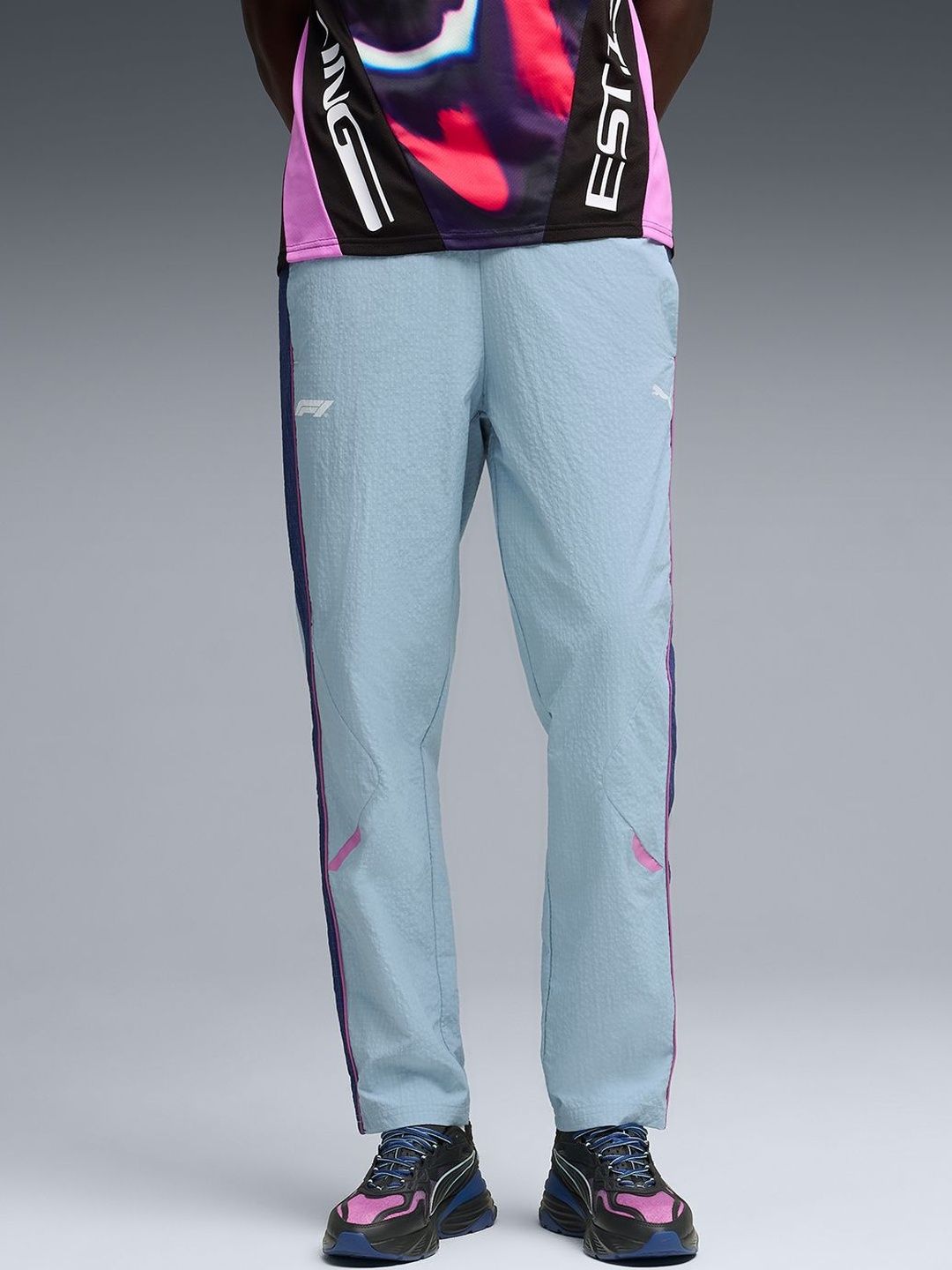 PUMA Motorsport Formula 1 Lifestyle Men's T7 Strip Woven Pants