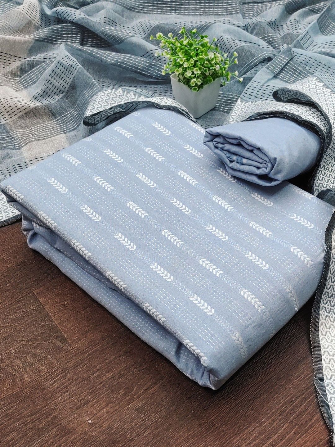 Dhaaga Ghar Printed Unstitched Dress Material