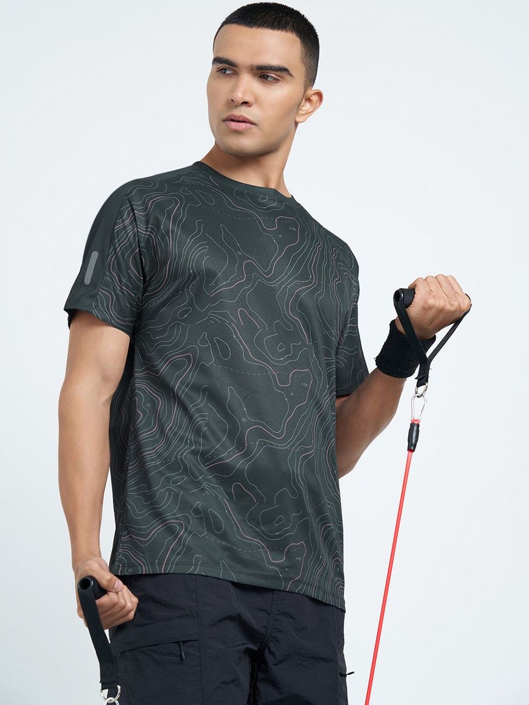 Ajile by Pantaloons Men Printed T-shirt