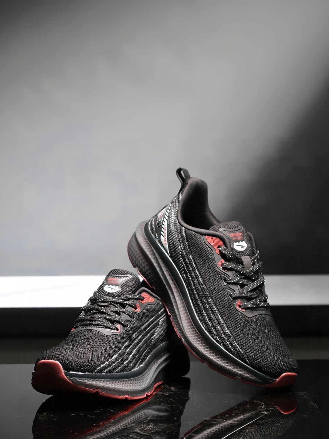 ASIAN Men Mesh Running Non-Marking Shoes