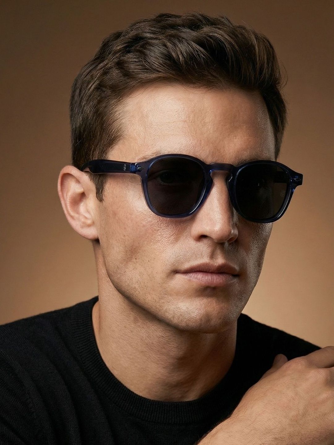エムン　0830 Buy MANGO MAN Round Sunglasses with UV Protected Lens - 17091193