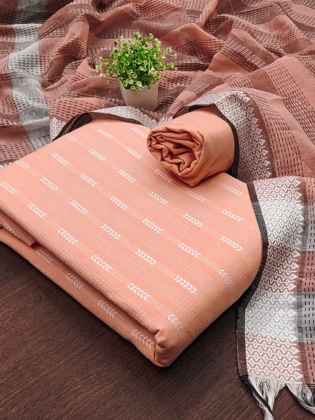 Dhaaga Ghar Printed Unstitched Dress Material