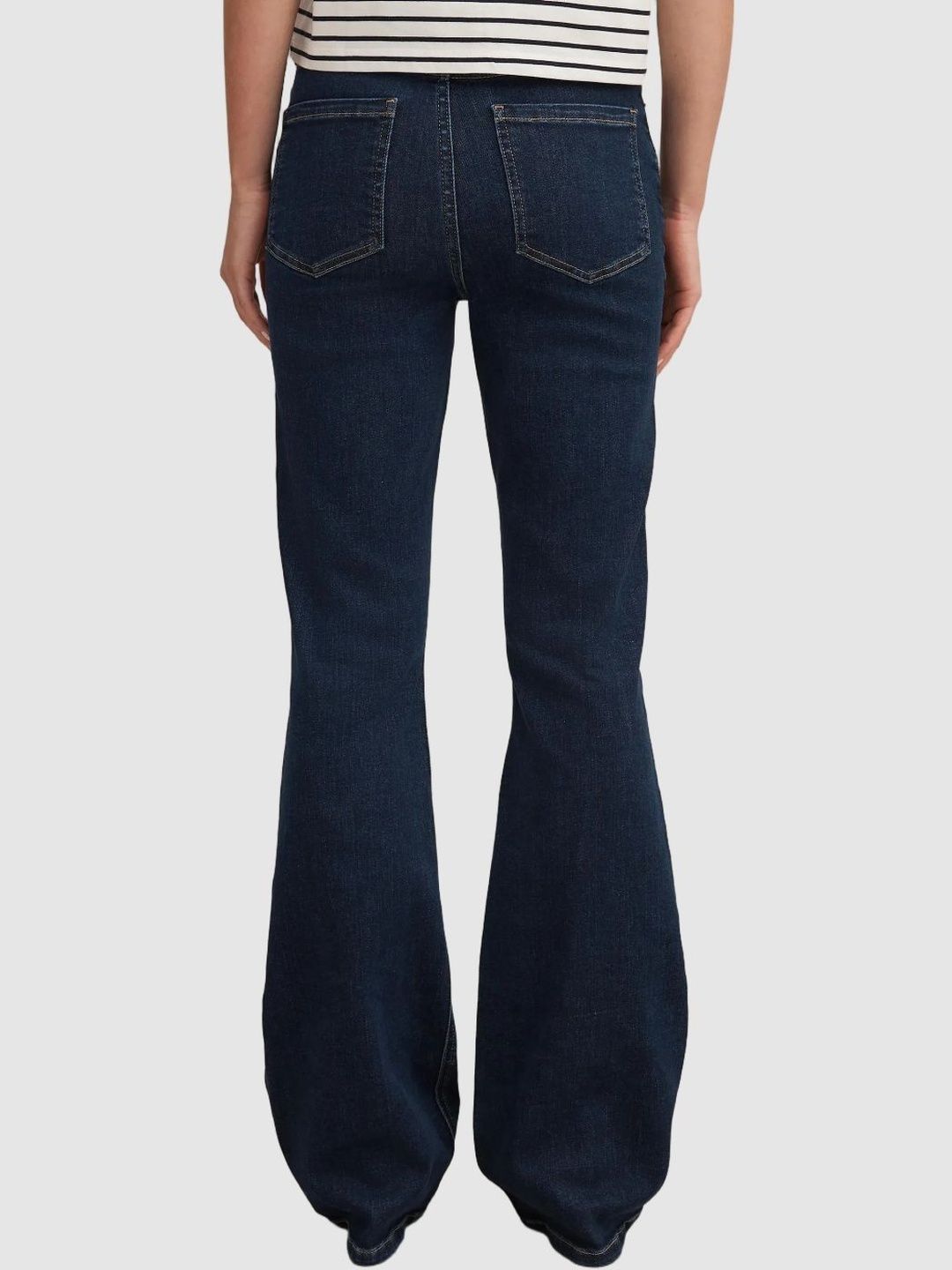 Bootcut Mid-Rise Stretchable Jeans