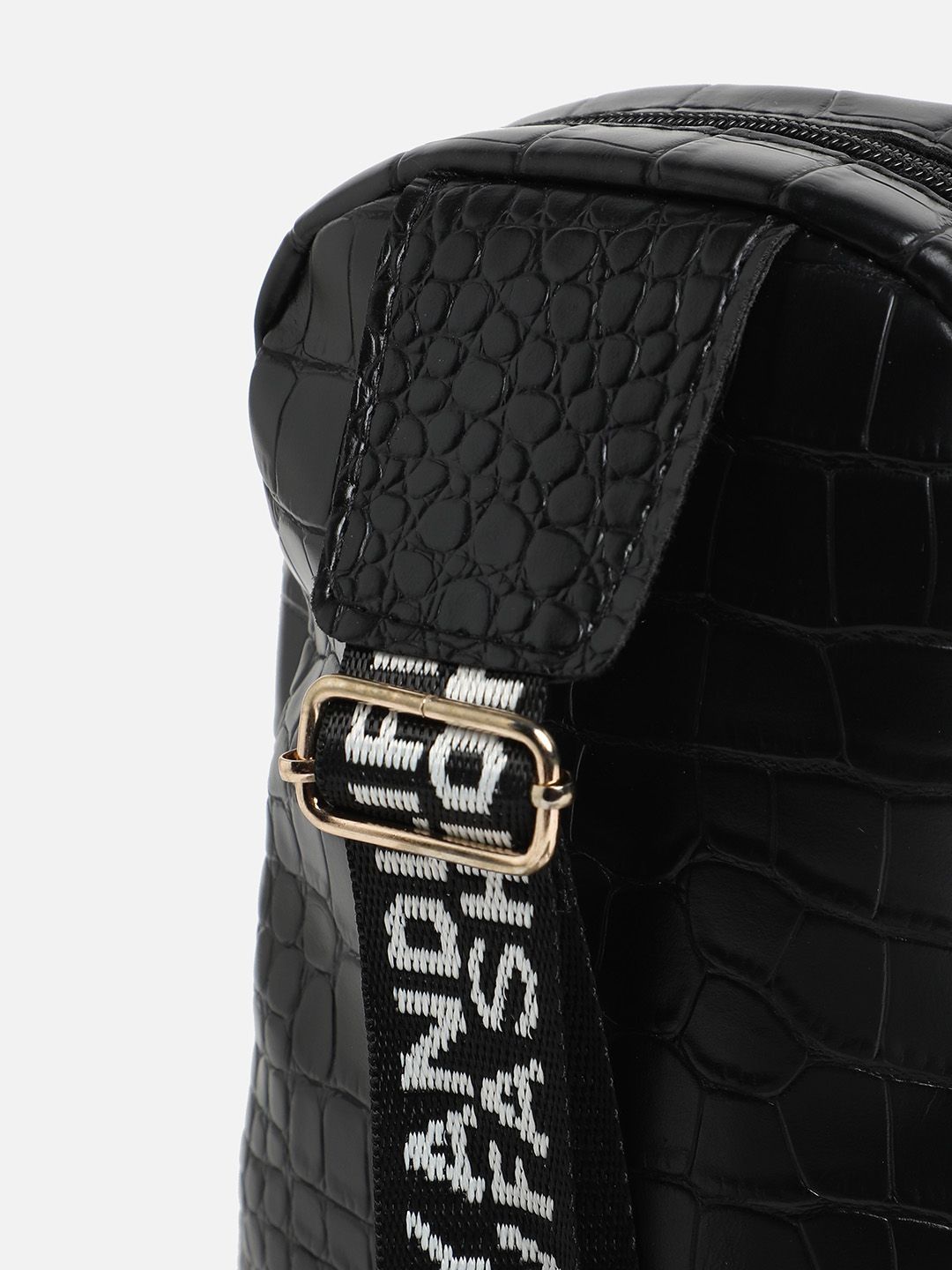 HAUTE SAUCE Textured Leather Sling Bag