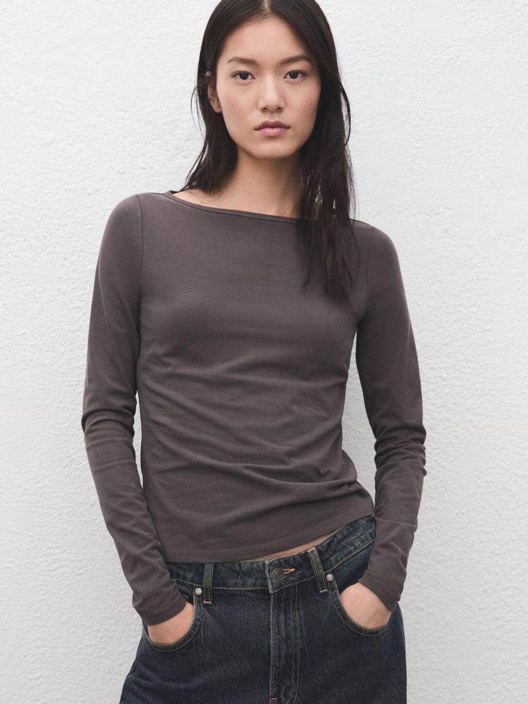 Boat Neck T-shirt
