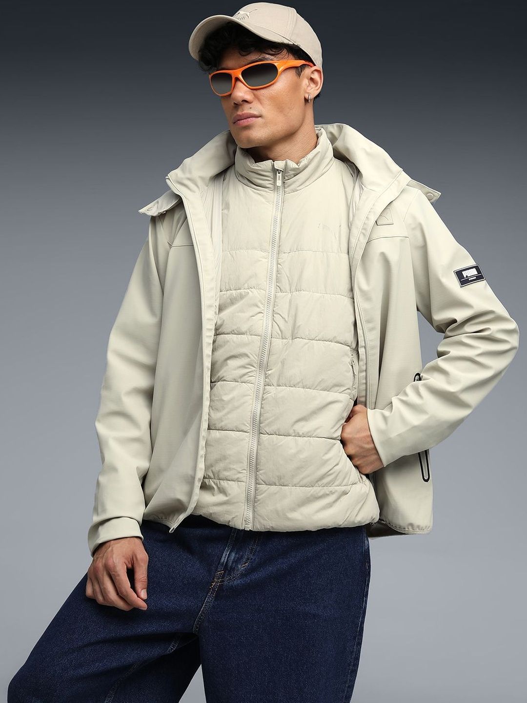 Puma Wardrobe Essentials Men's 2-In-1 Hooded Jacket