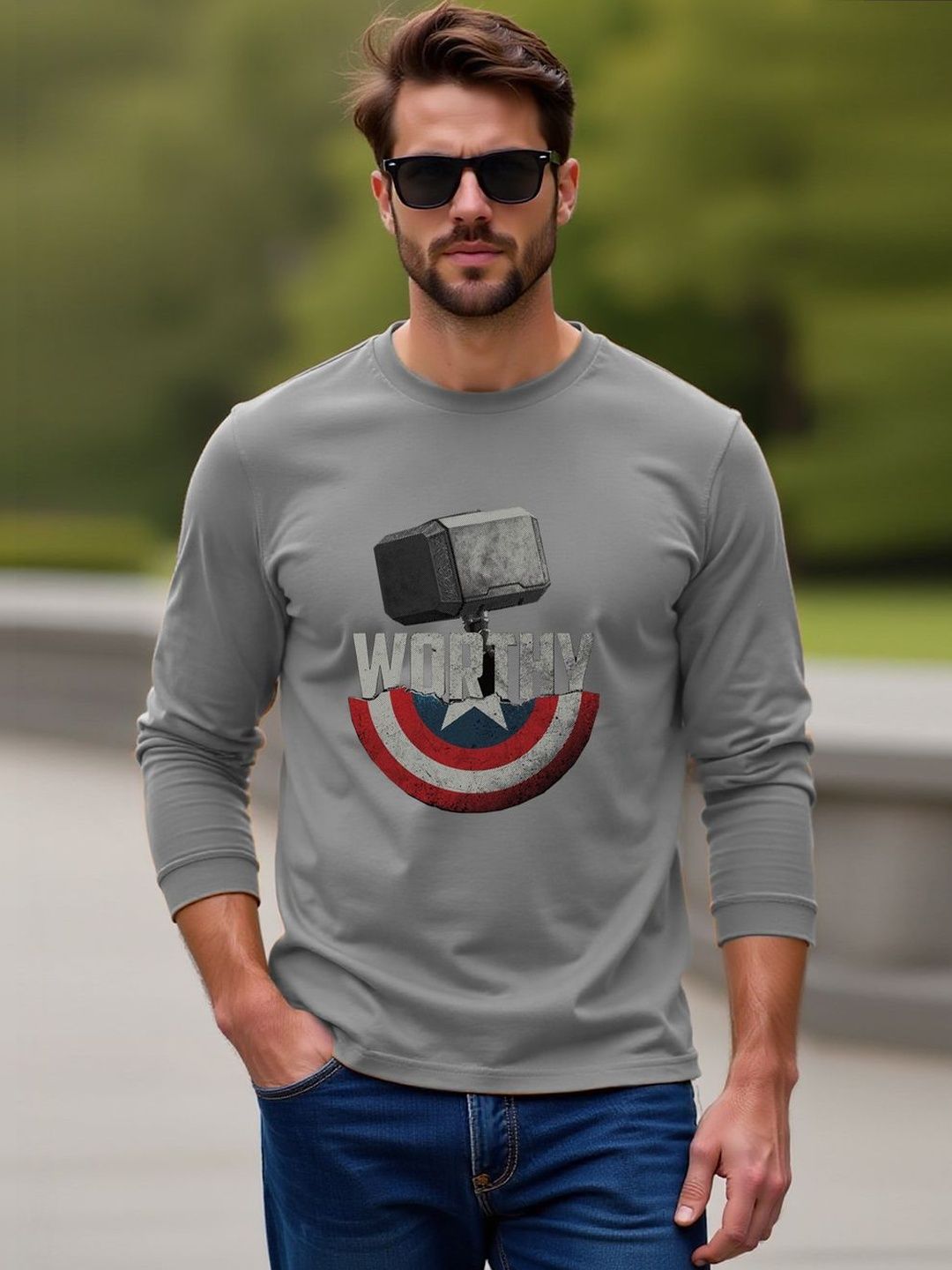 Moda Rapido Men Avengers Printed T-shirt