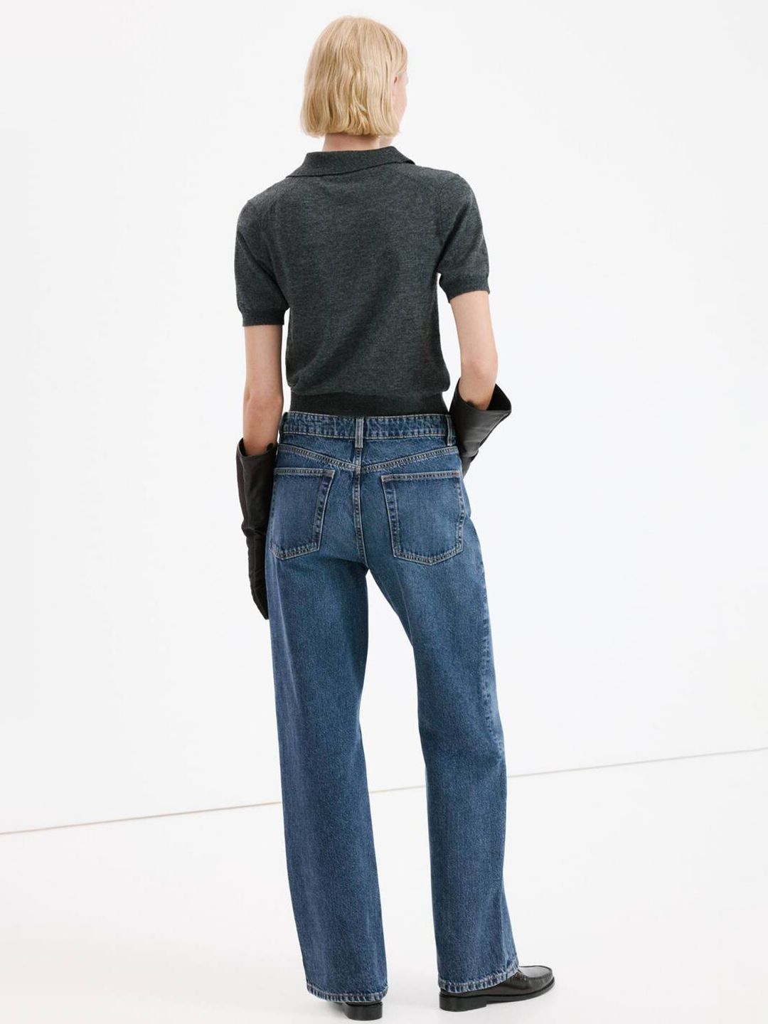 Straight Fit Low-Rise Light Fade Jeans