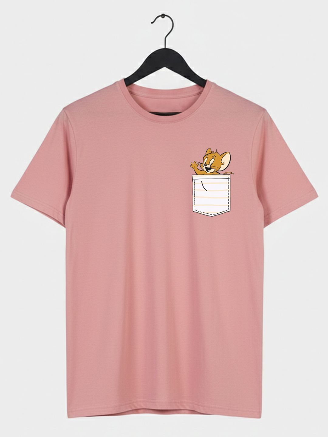 Greylongg Men Printed Pockets T-shirt