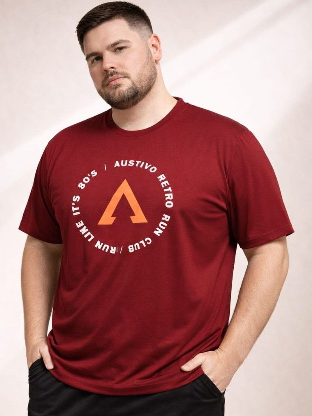 AUSTIVO Men Printed T-shirt