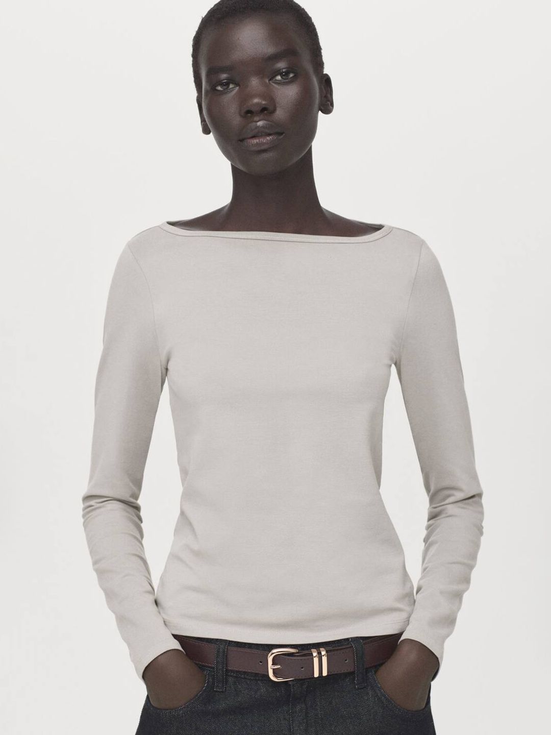 Boat Neck T-shirt