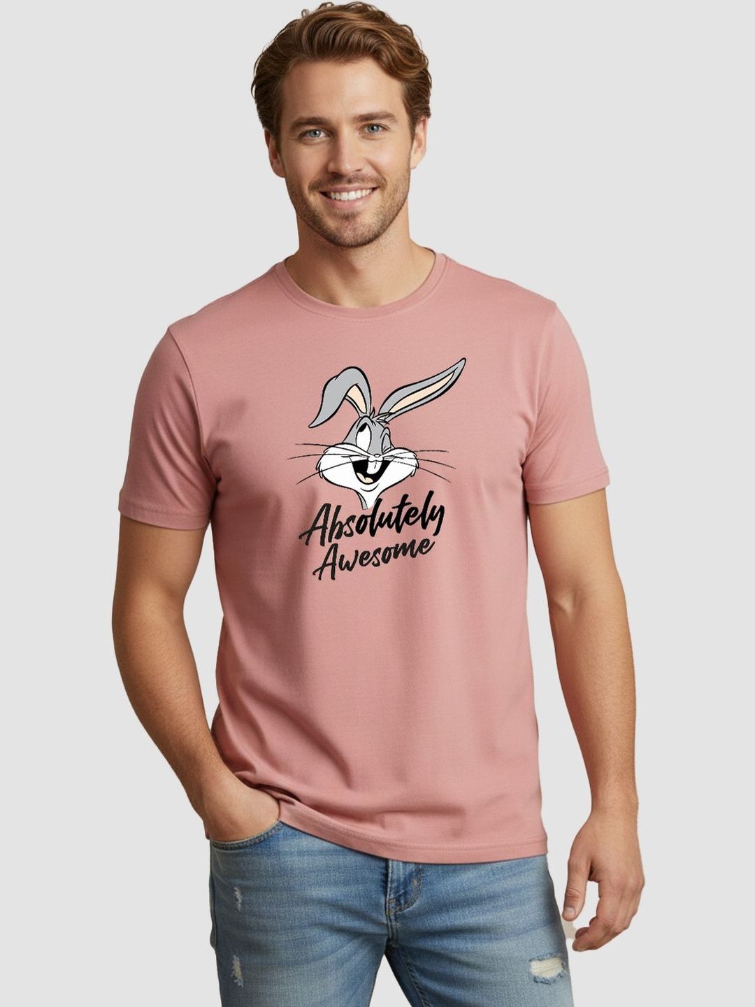 Greylongg Men Printed T-shirt