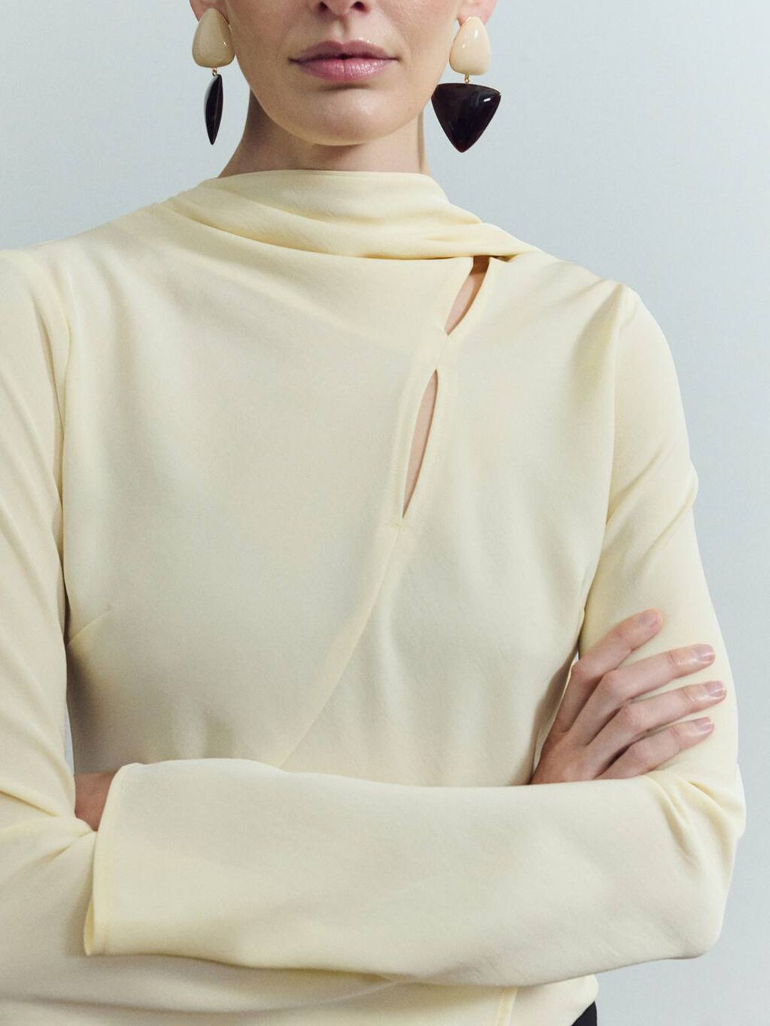 Cowl Neck Casual Top
