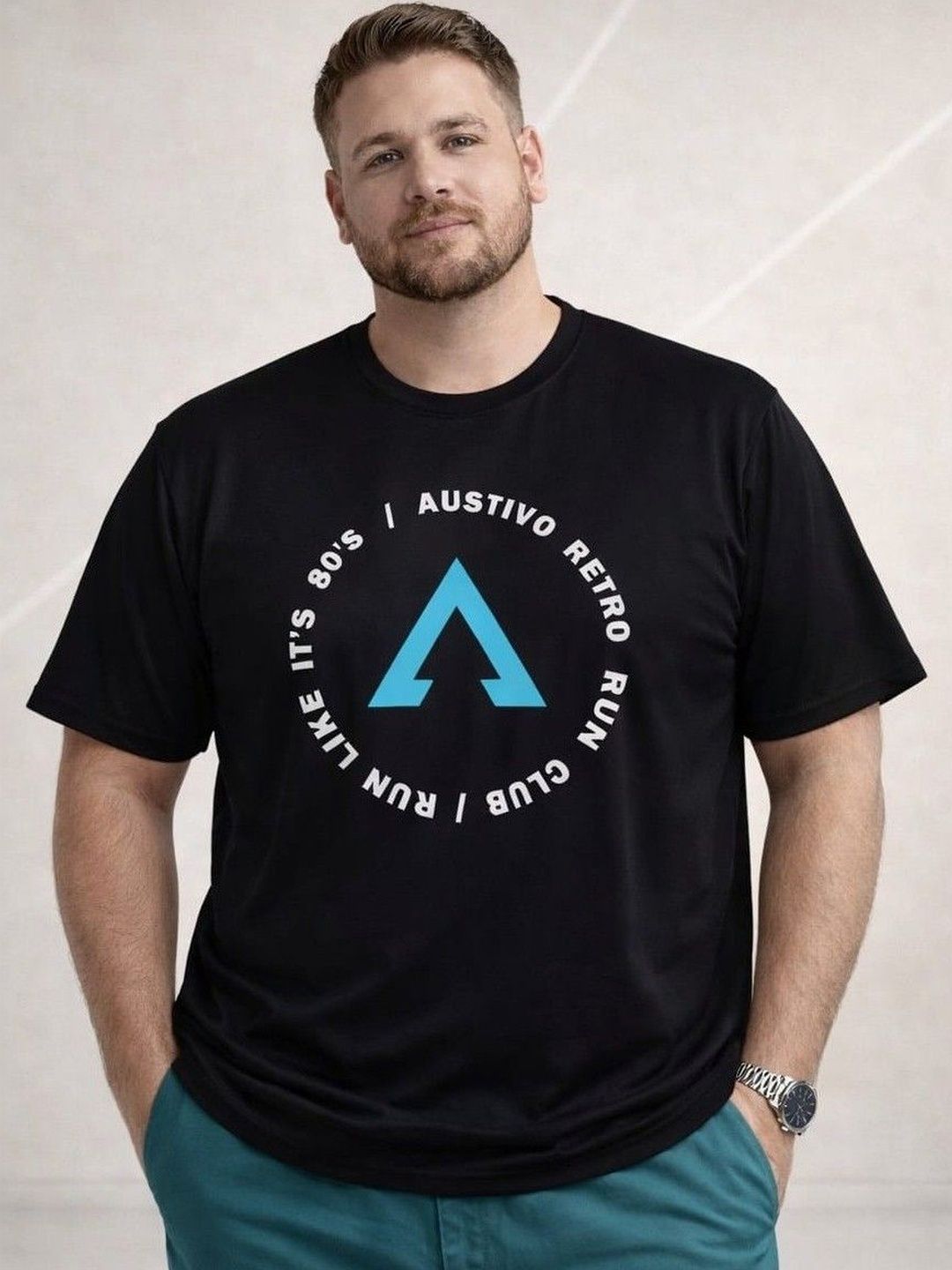 AUSTIVO Men Printed T-shirt
