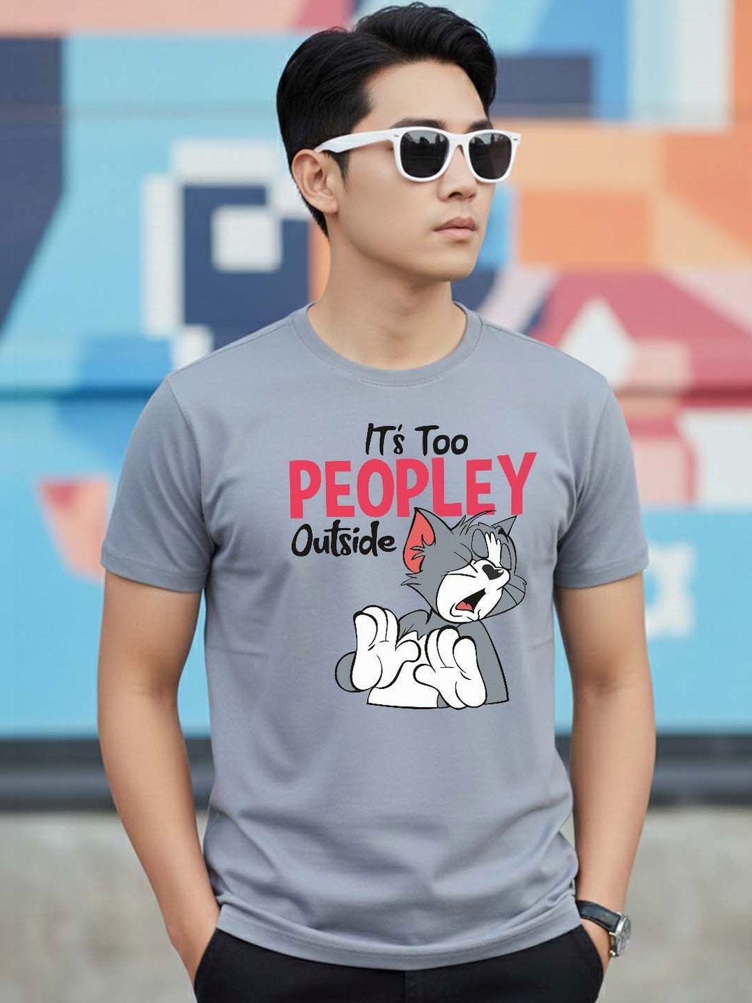 Greylongg Men T-shirt
