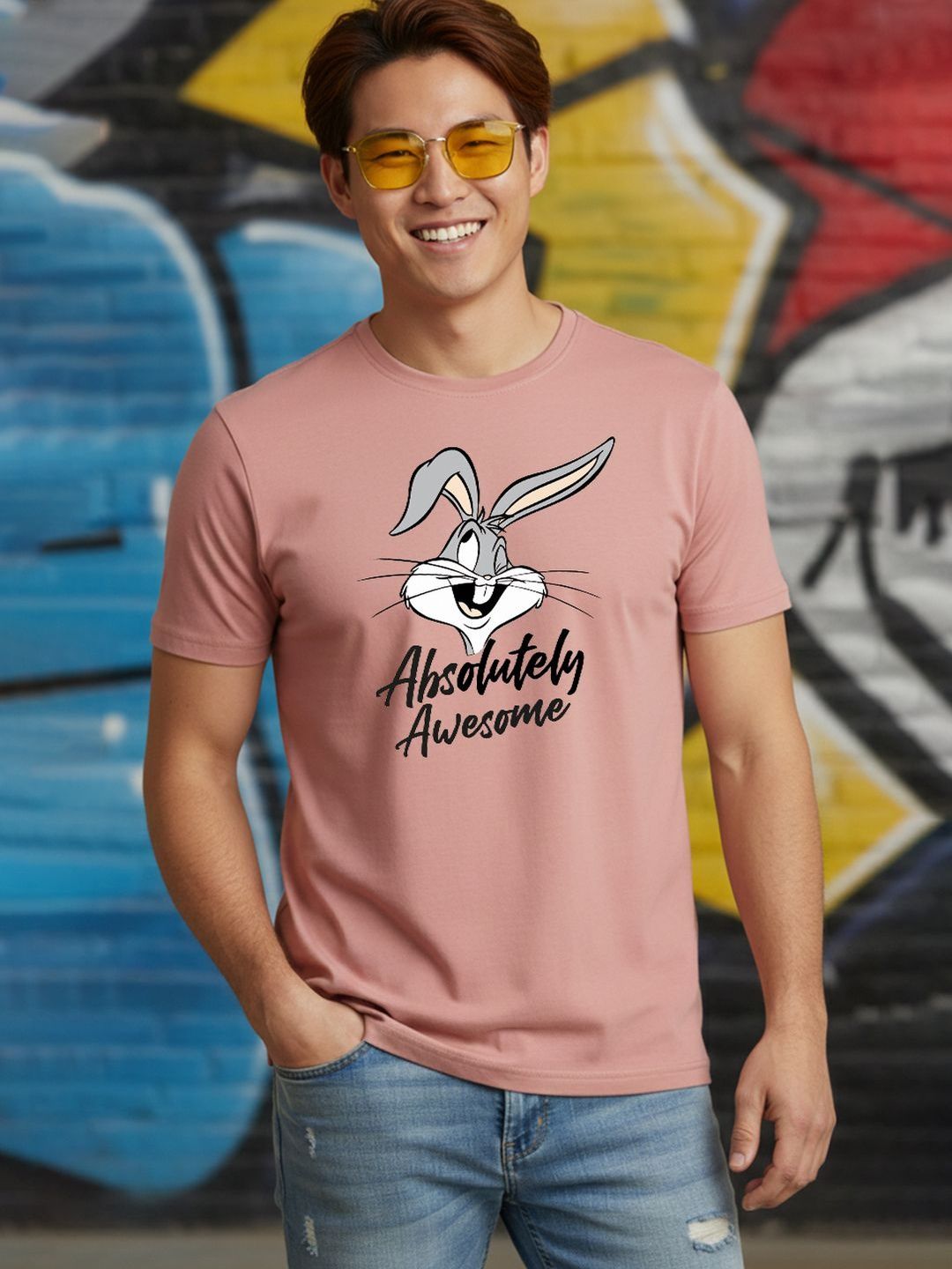 Greylongg Men Printed T-shirt