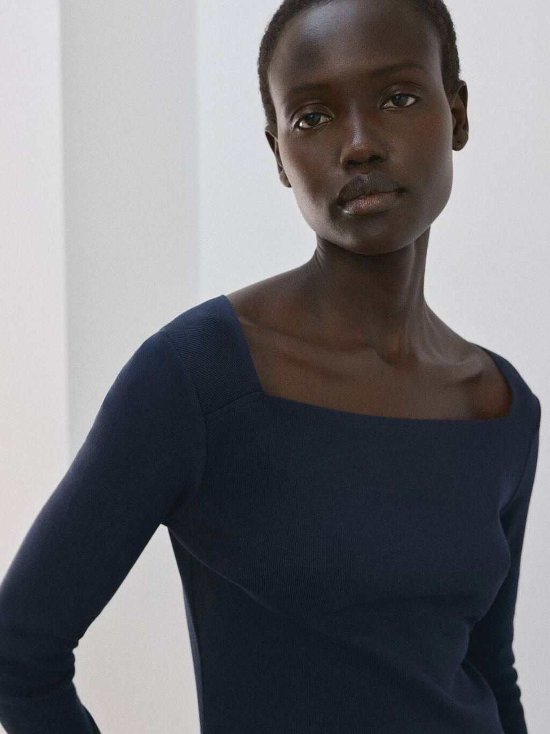 Square Neck Regular T-shirt