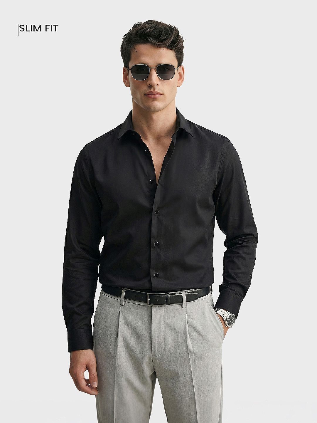 Buy The Indian Garage Co Men Slim Fit Casual Shirt - Shirts for