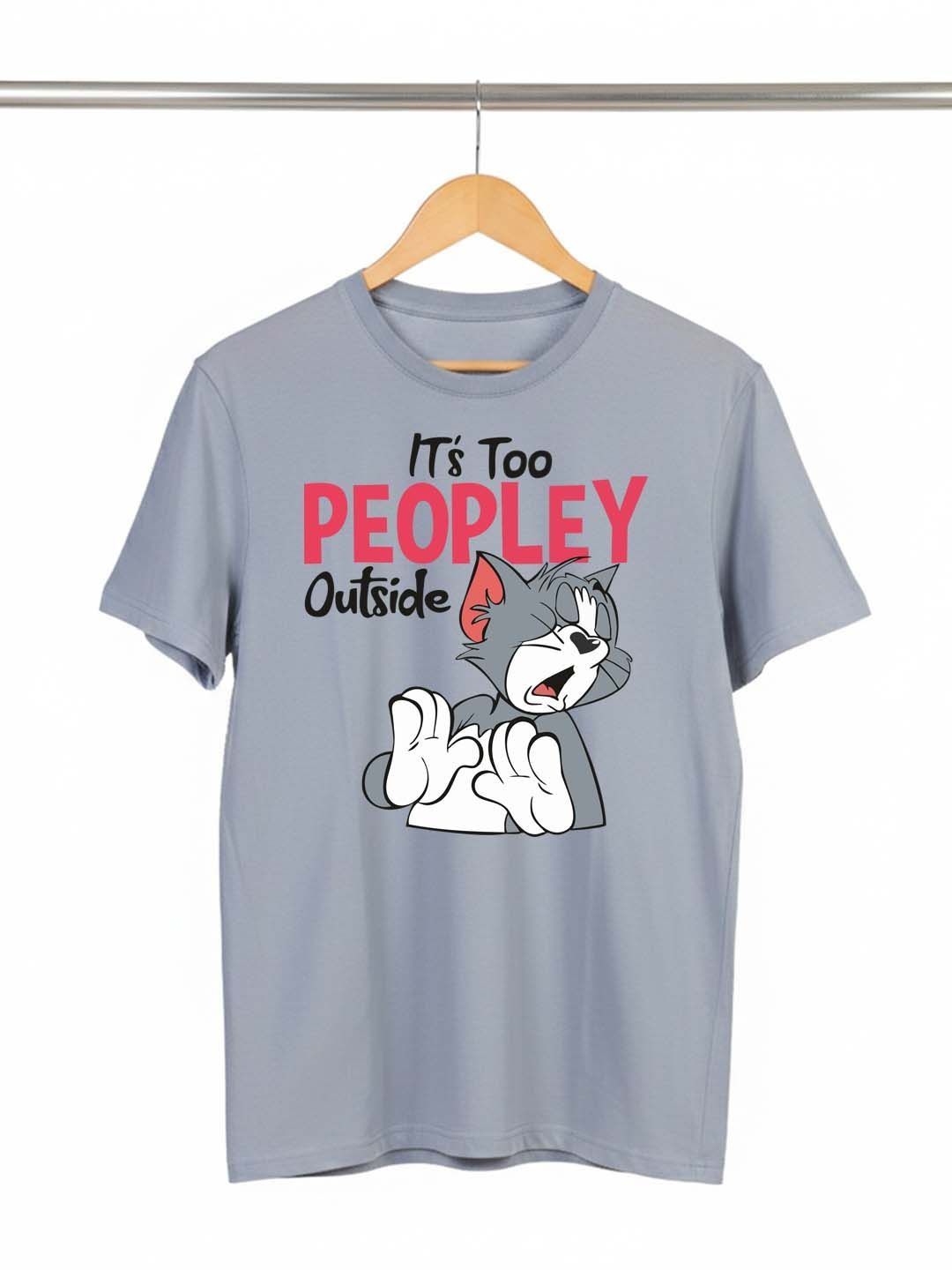 Greylongg Men Printed T-shirt