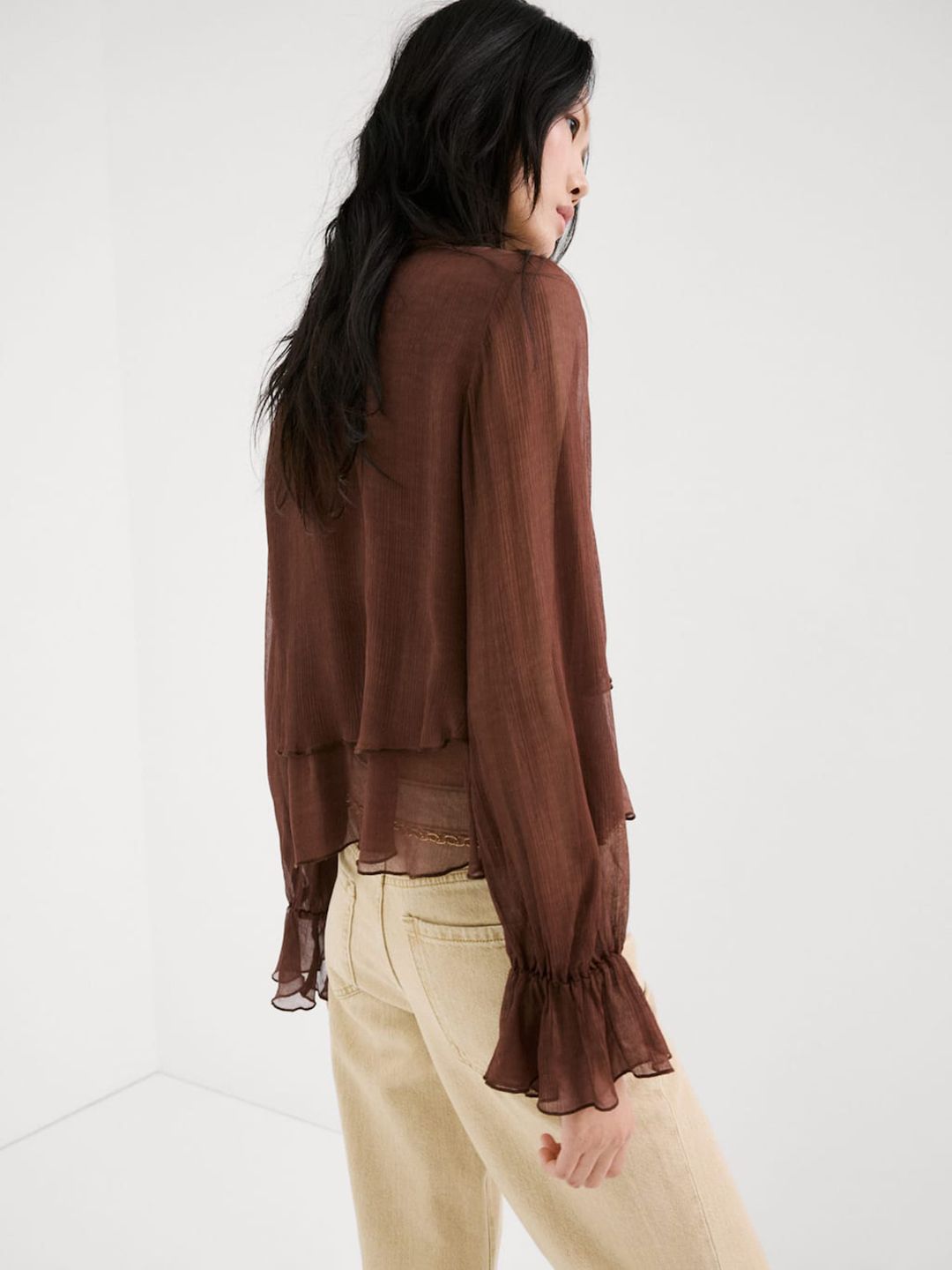 High Neck Layered Top