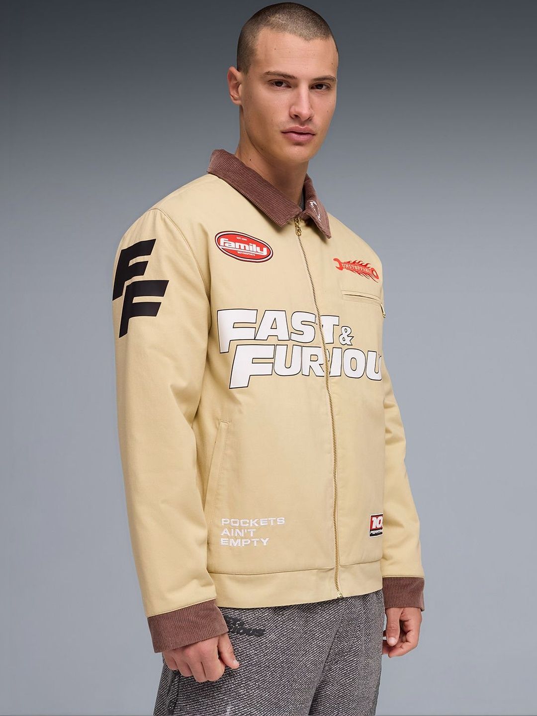 Puma X FAST & FURIOUS Printed Basketball Jacket