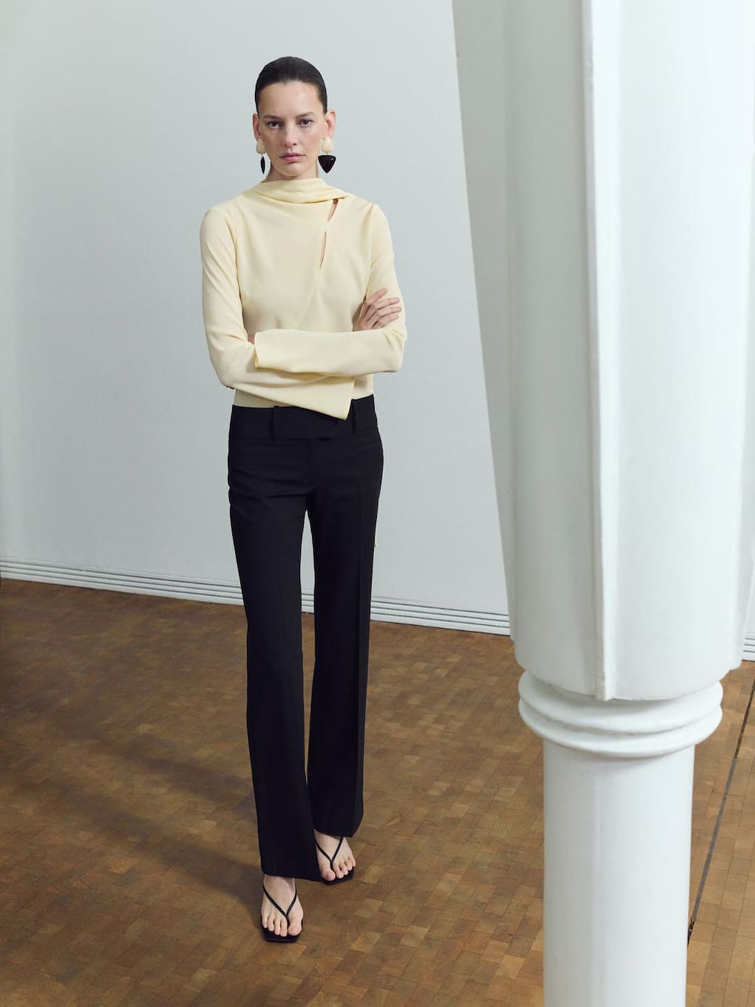 Cowl Neck Casual Top