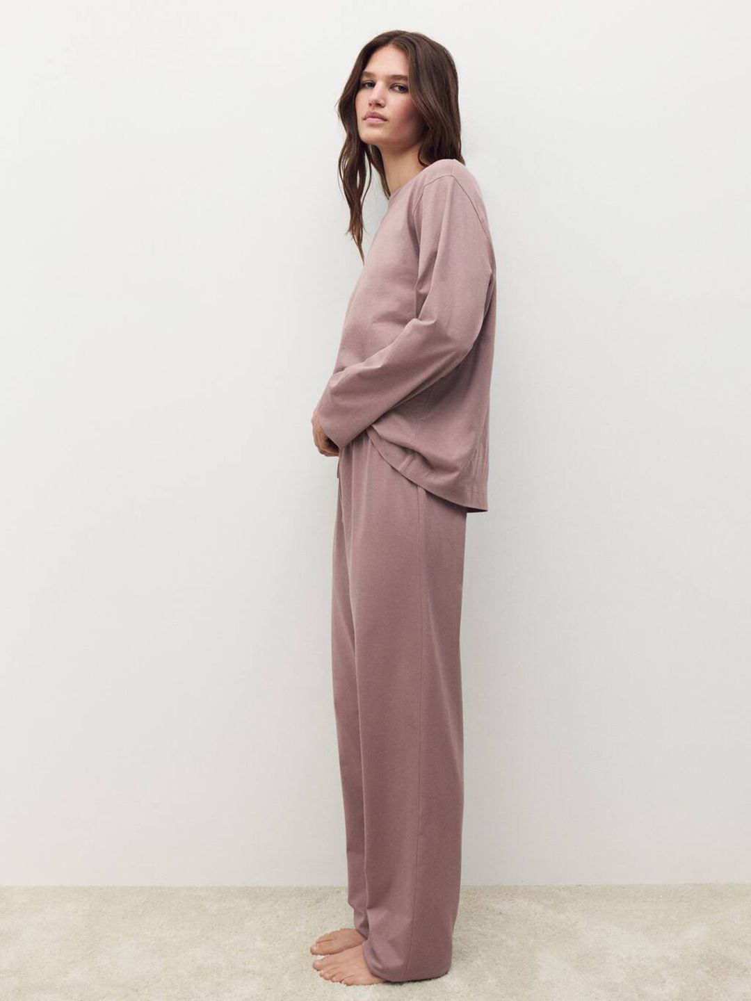 Pure Cotton Straight Lounge Pants
