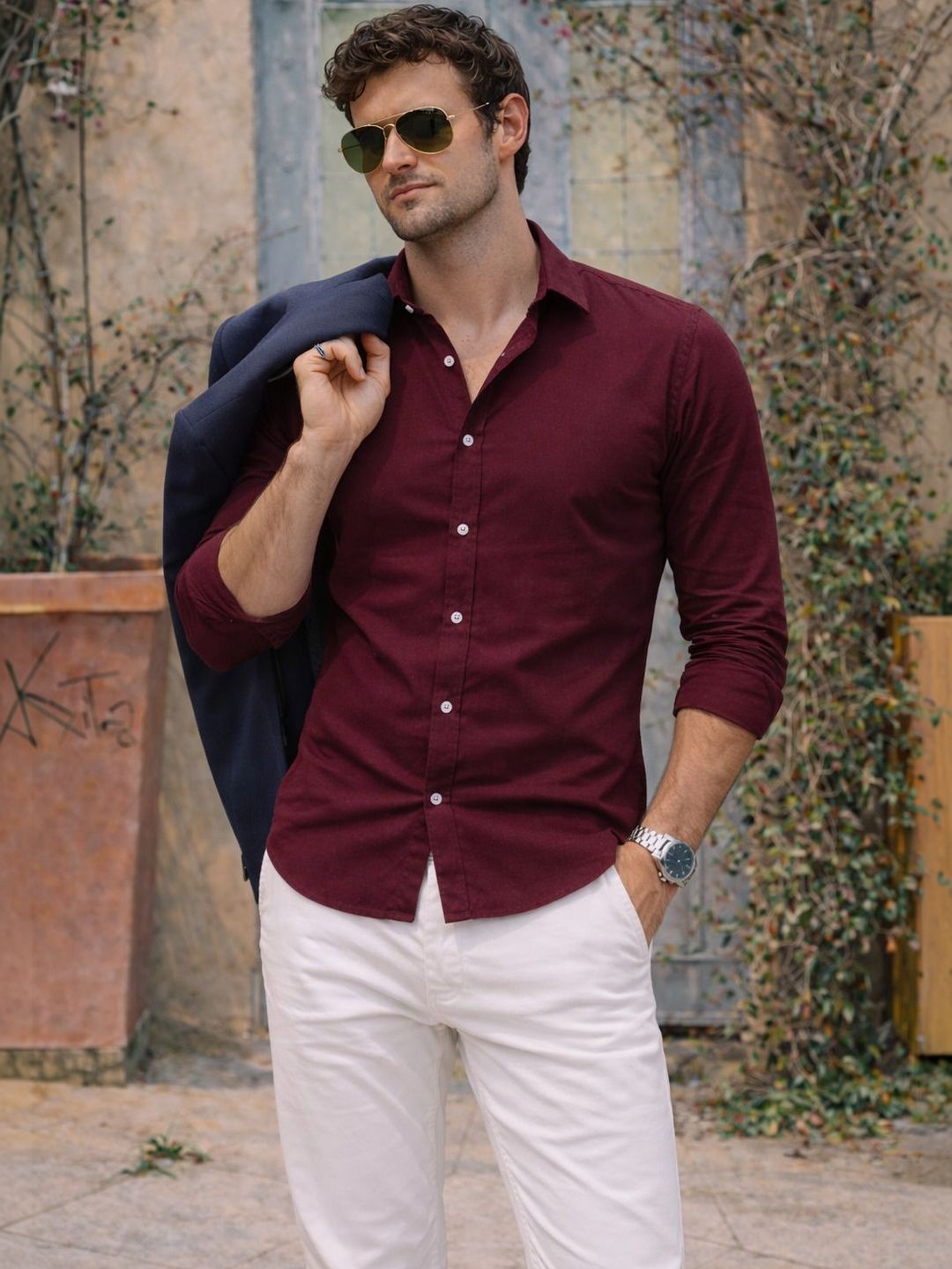 Mast & Harbour Men Comfort Casual Shirt