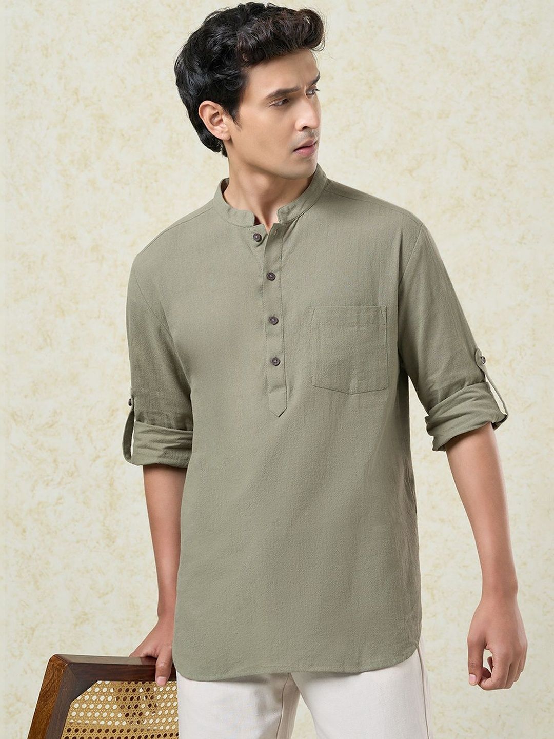 indus route by Pantaloons Men Printed Kurta
