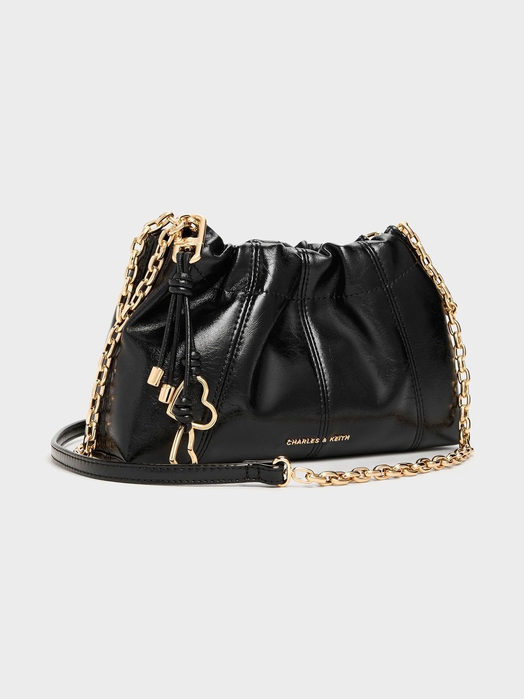 Ciara Ruched Crossbody Bag