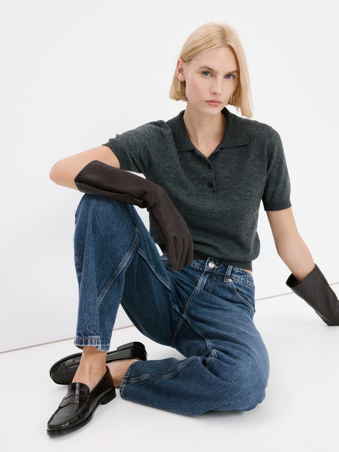 Straight Fit Low-Rise Light Fade Jeans