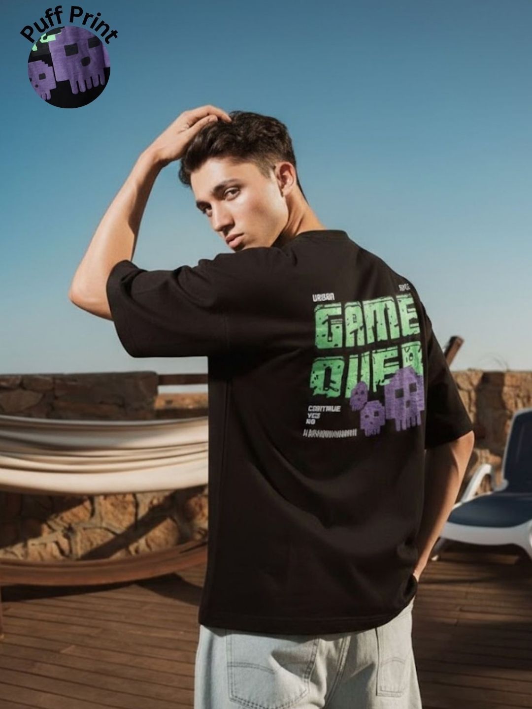 HERE&NOW Men Printed T-shirt