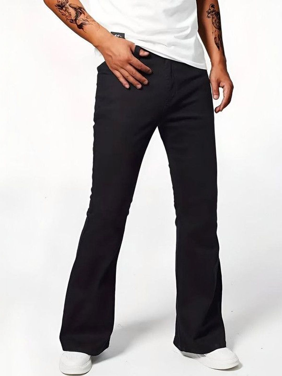 Ben Martin Men Jean Bootcut High-Rise Stretchable Jeans