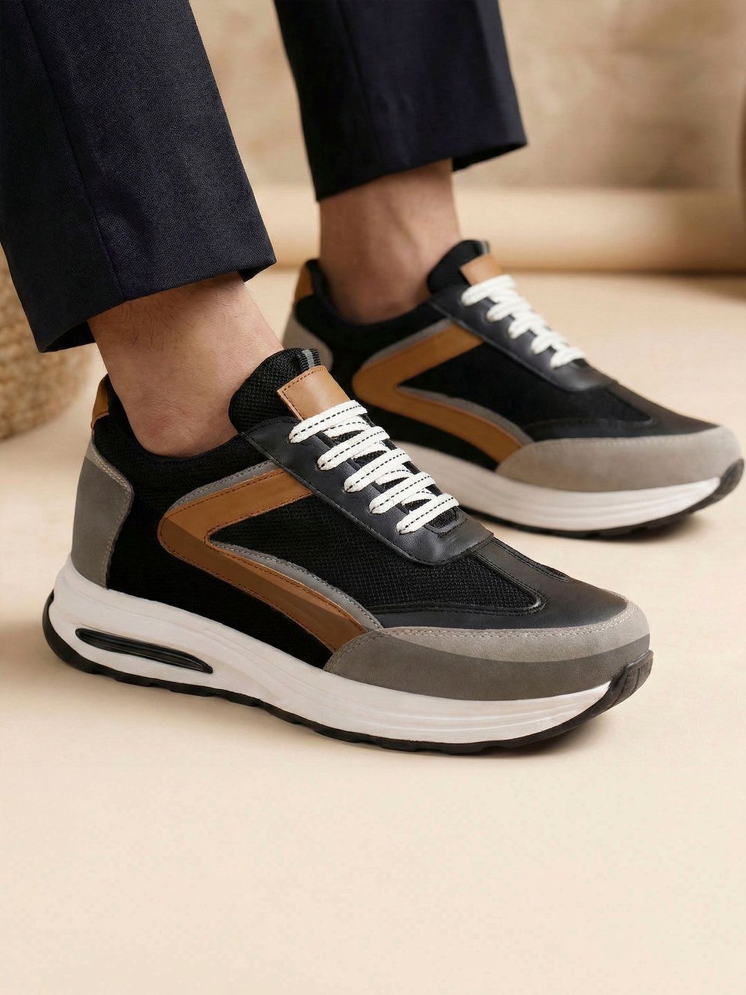 Buy Bxxy Men 3.5 Inch Hidden Height Increassing Sports High-Top
