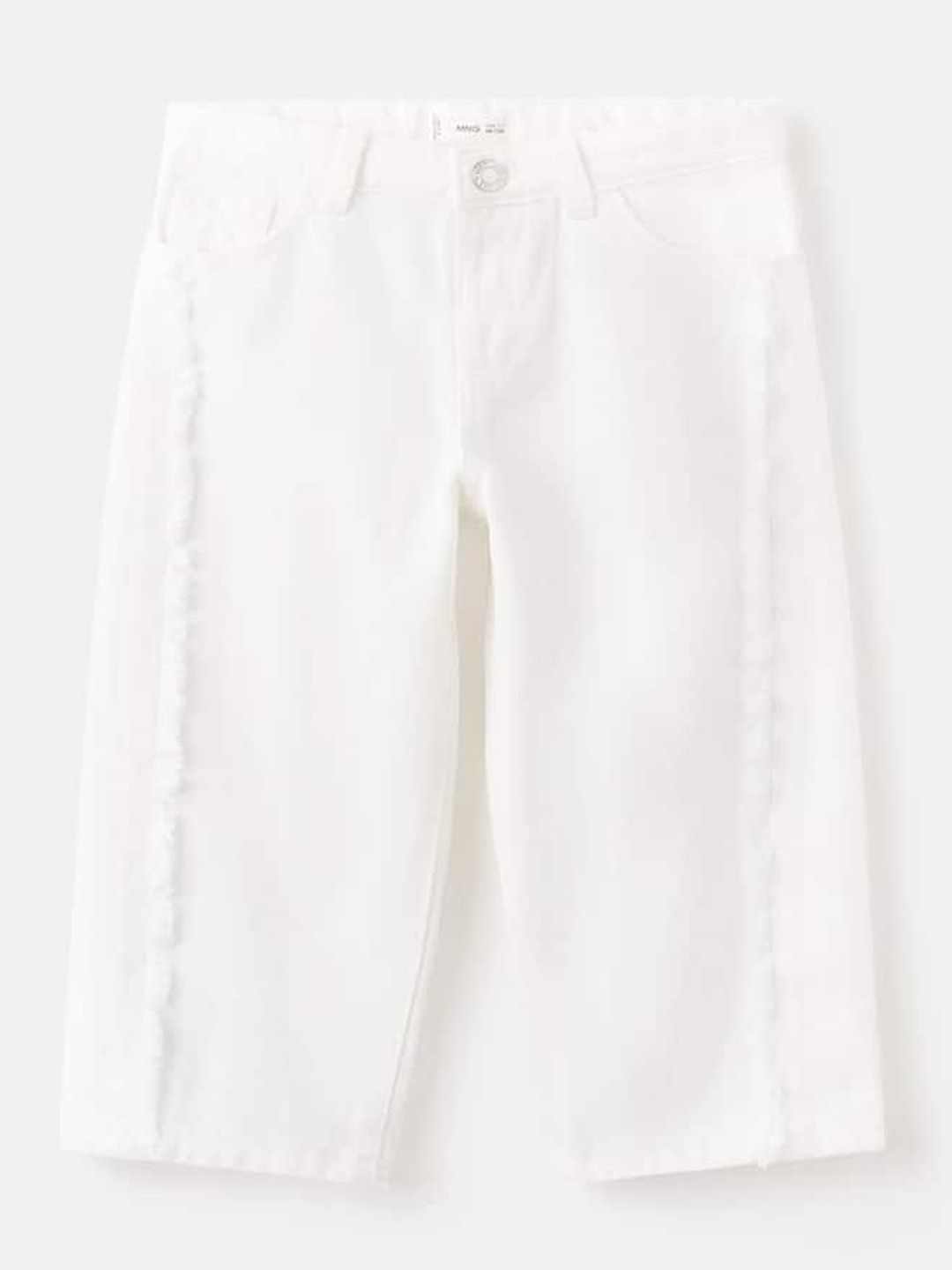 Mango Kids Girls Pure Cotton Straight Fit Jeans