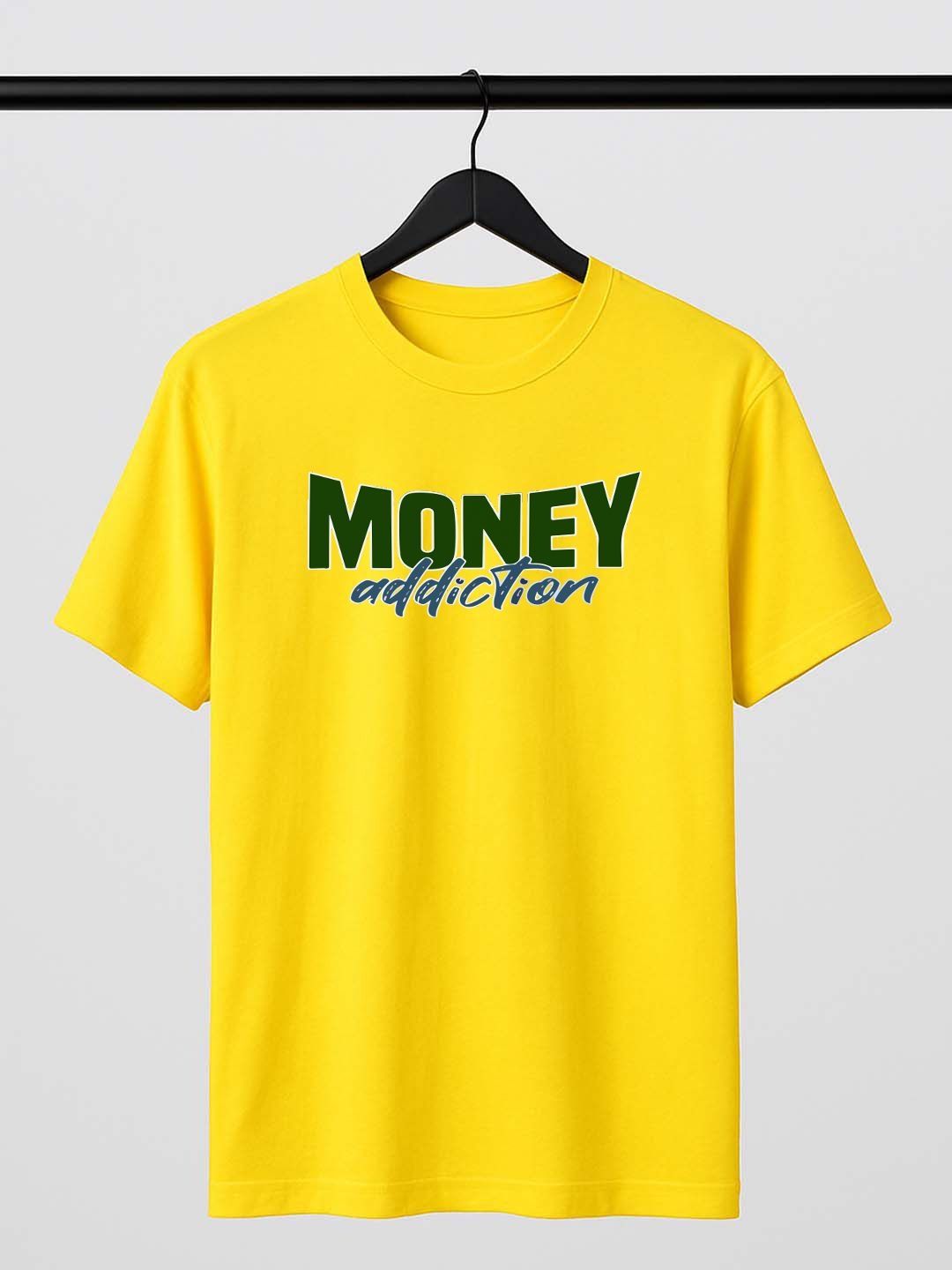 Greylongg Men Typography Printed T-shirt