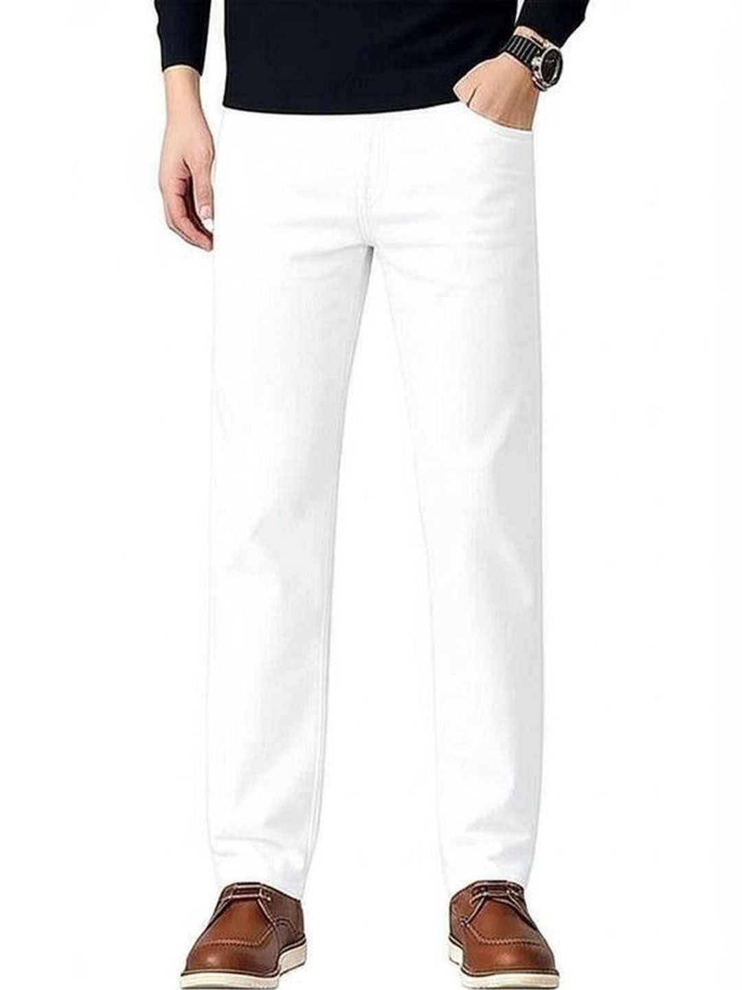 Ben Martin Men Jean Regular Fit Mid-Rise Stretchable Jeans