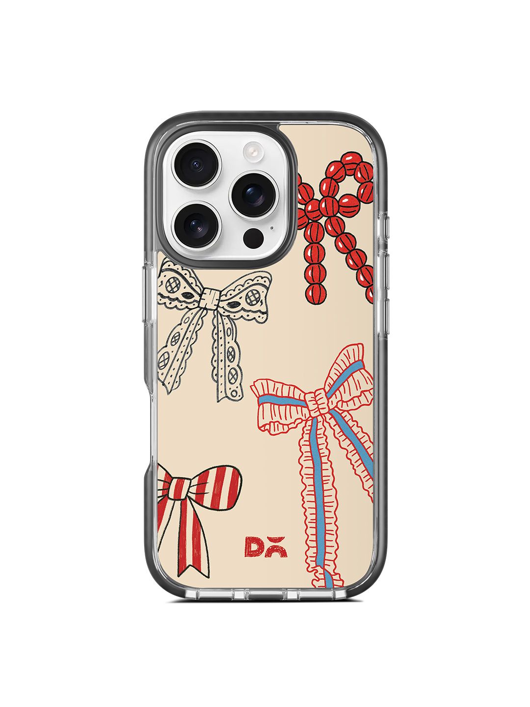 DailyObjects The Ribbon Rhapsody Stride 3.0 Case Cover For iPhone 16 Pro Max
