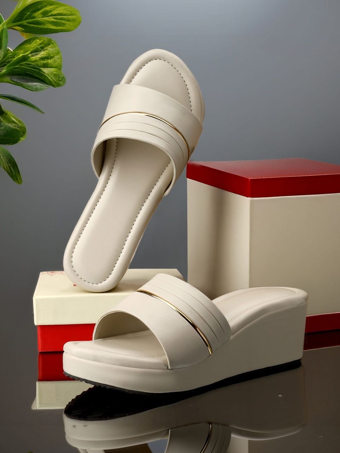 Deals4you Wedge Mules